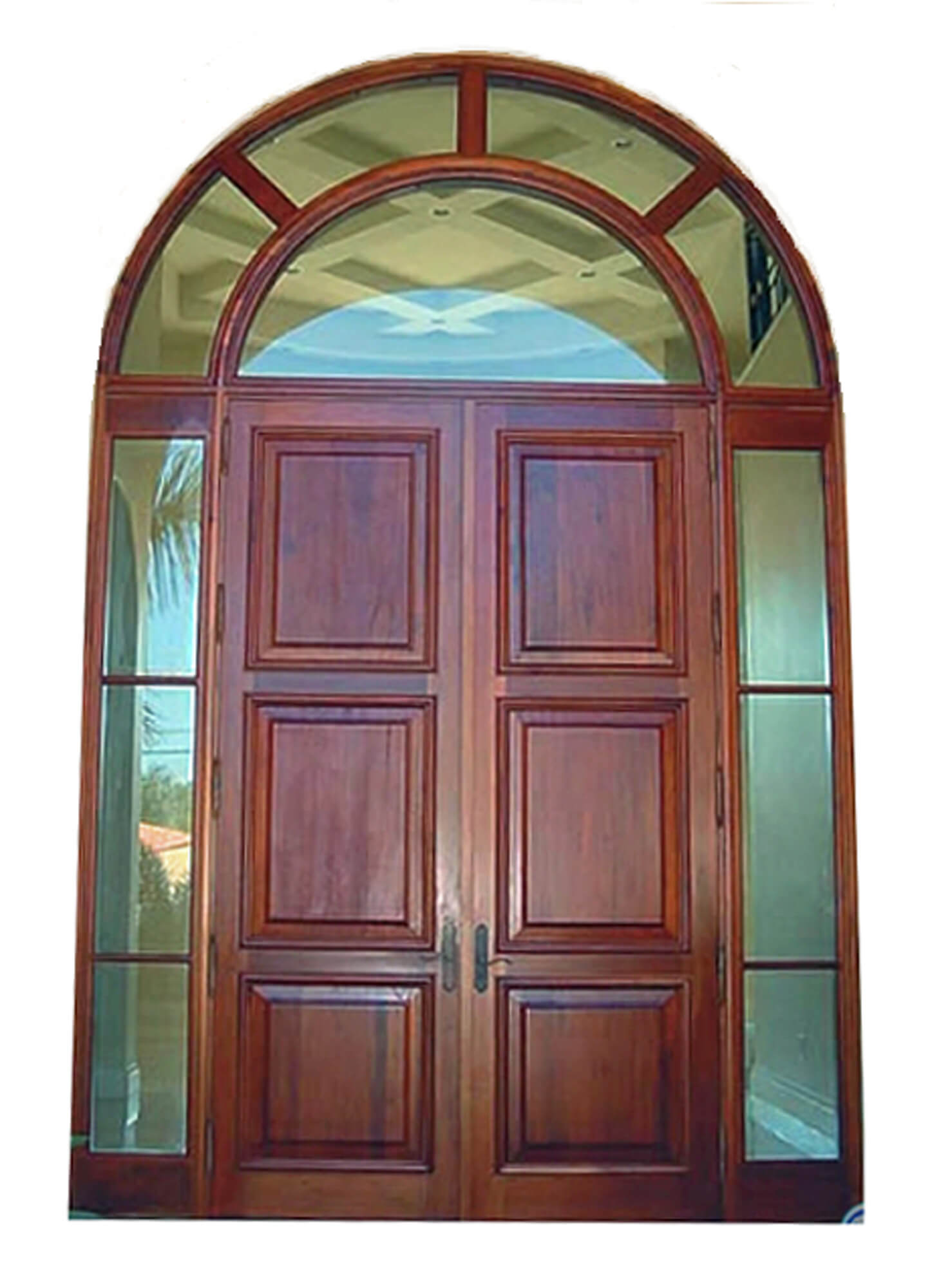 North Lauderdale Mahogany Entrance Doors