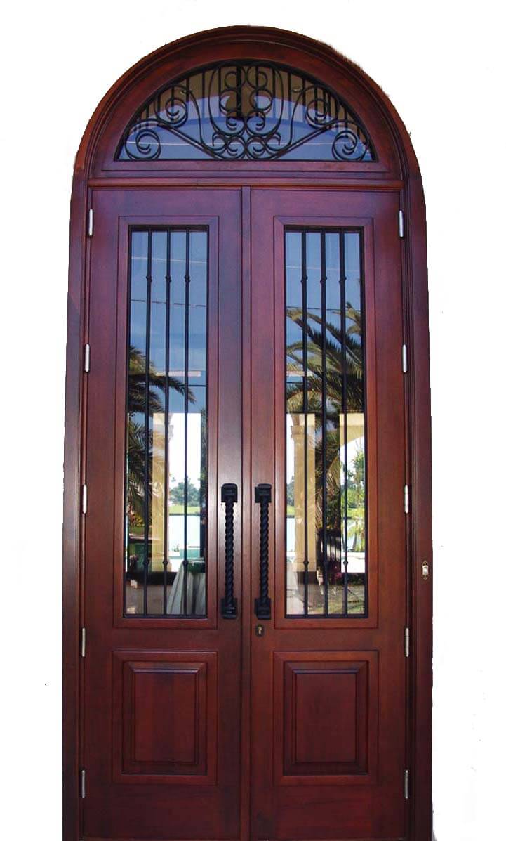 North Miami Beach Mahogany Entry Door