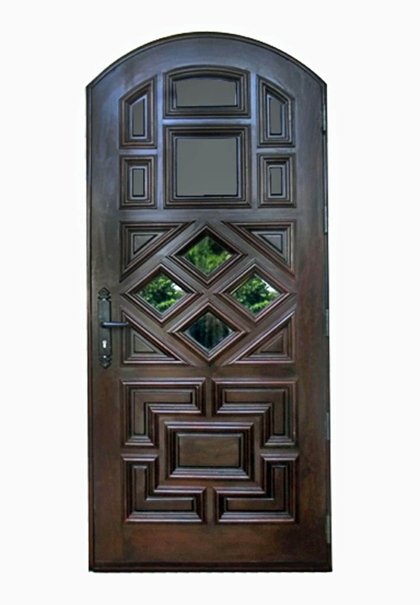 Sanibel Mahogany Entry Doors