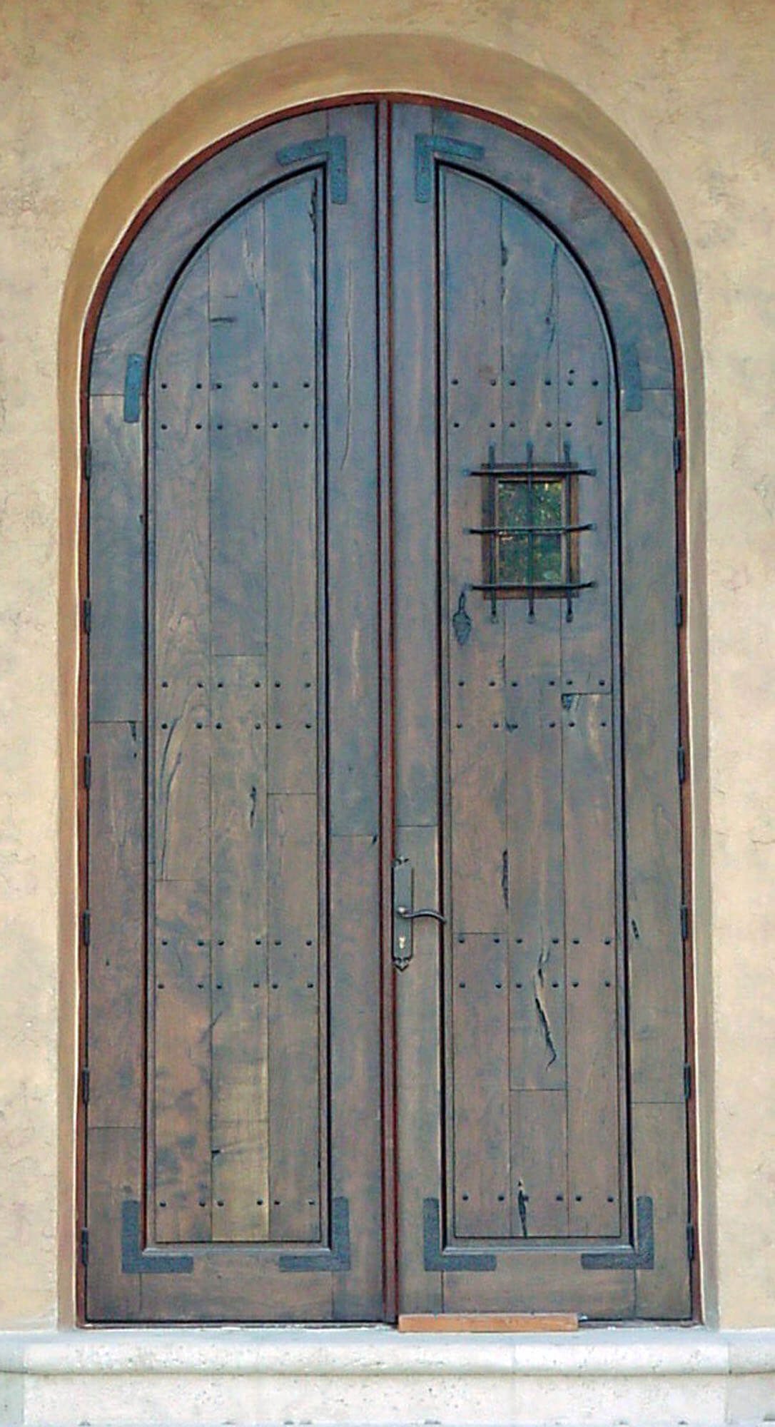 Seven Isles Mahogany Door