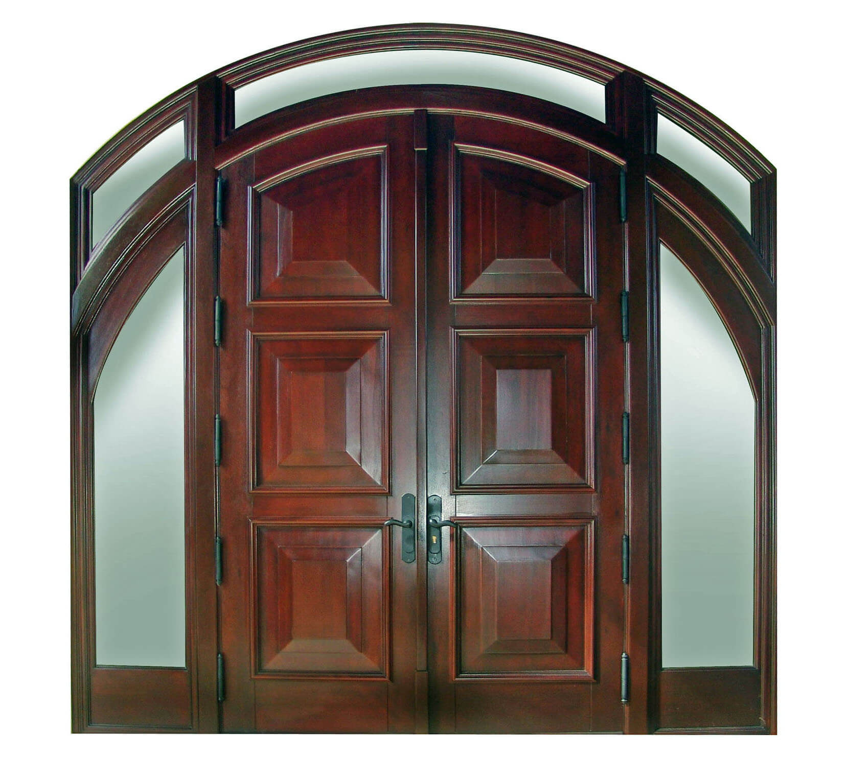 Sunset Point Key Mahogany Entry Doors