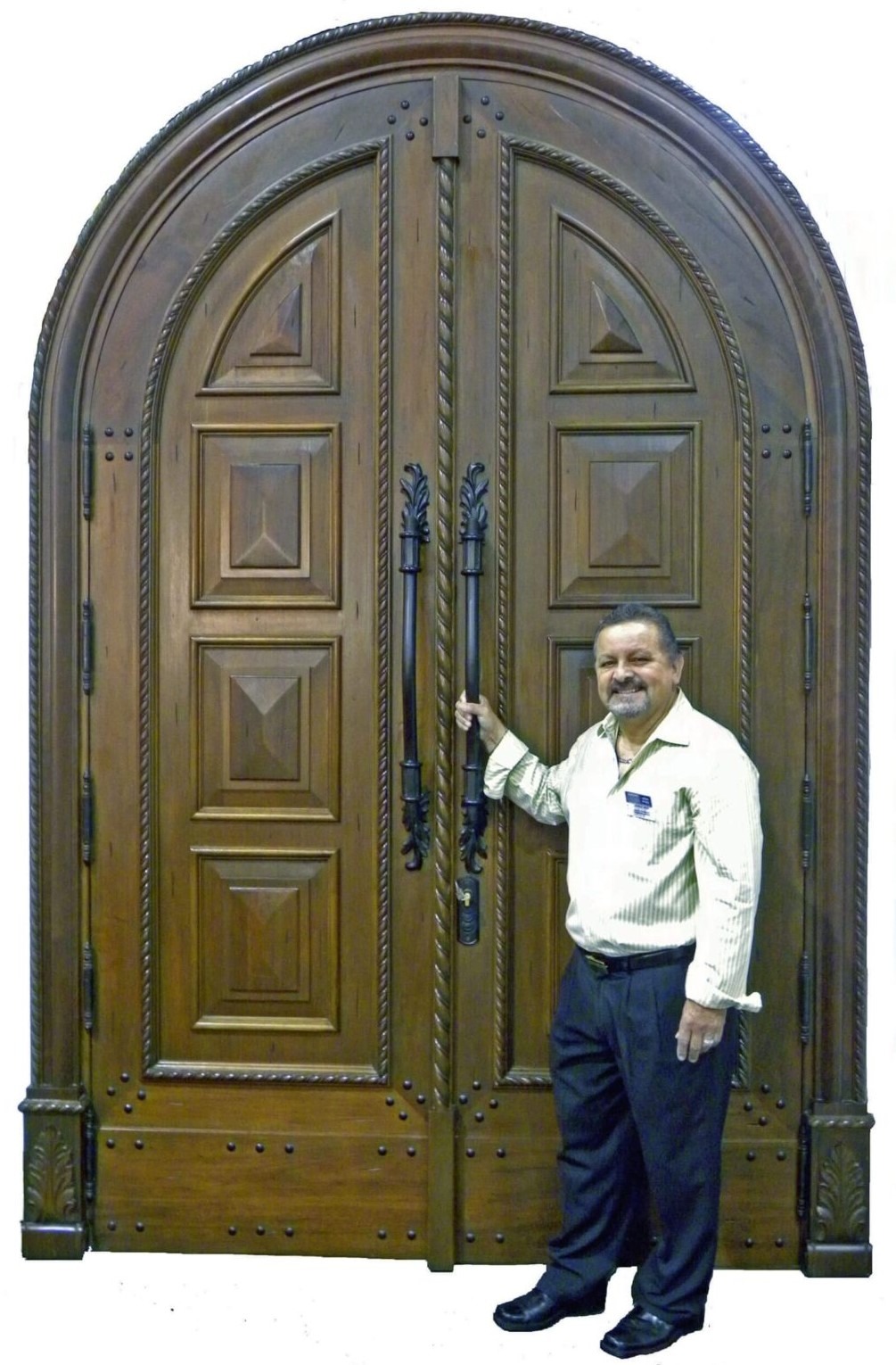 DEMEDICI MAHOGANY ENTRY DOOR