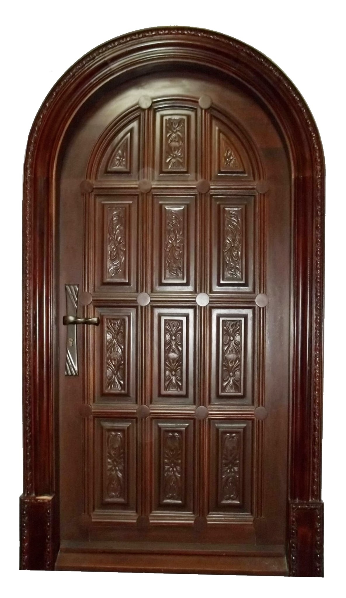 Garden City Mahogany Carved Doors