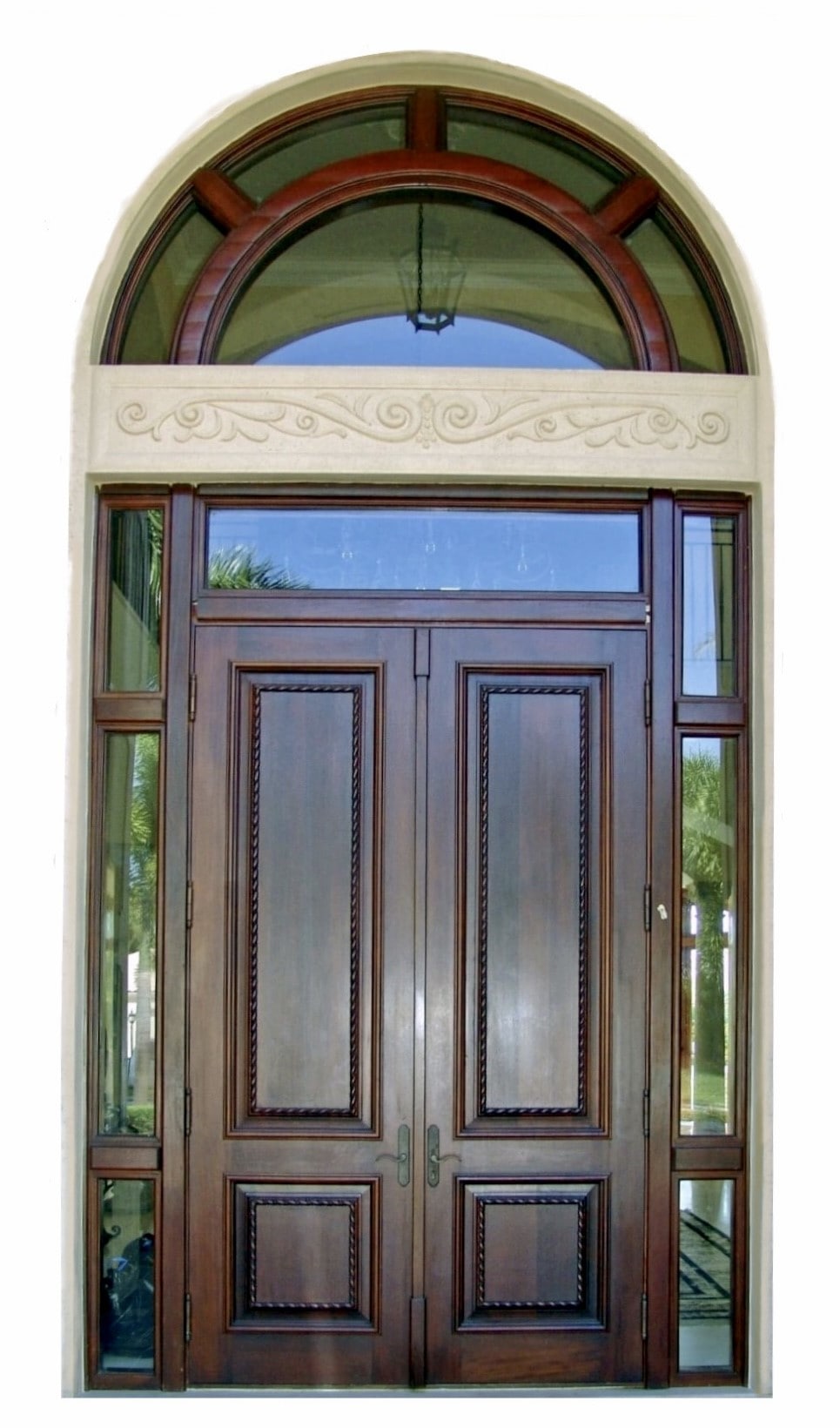 York Mahogany Entrance Doors