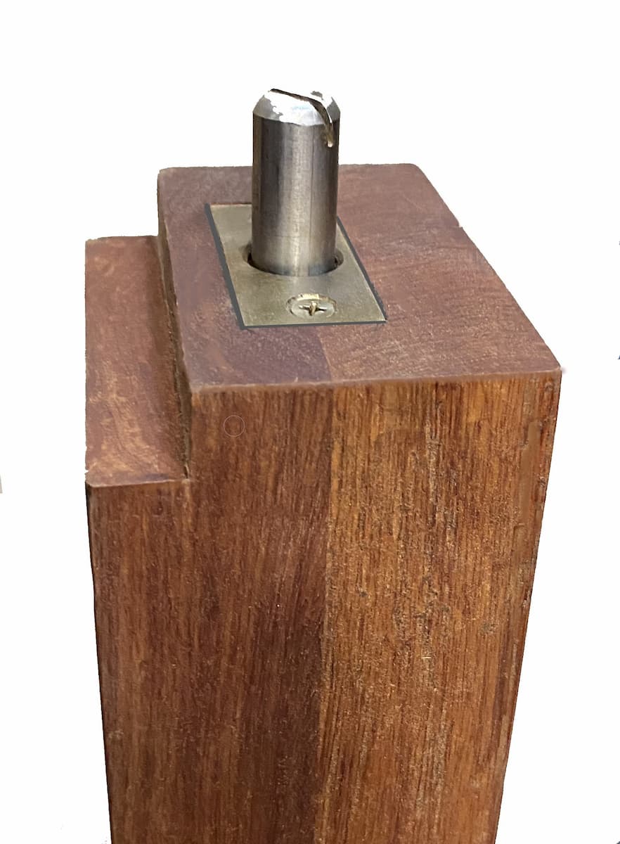 Hidden 2 Point Locking Mechanism