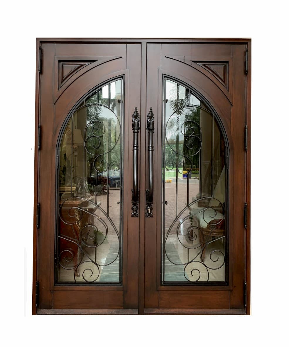 Berle Mahogany Entrance Door