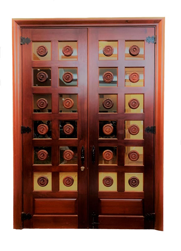MALALA MAHOGANY DOOR