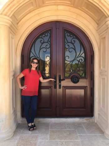 ANTONINO MAHOGANY ENTRANCE DOOR