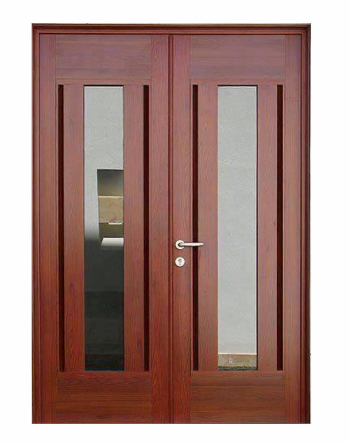 Milano Mahogany Entry Door