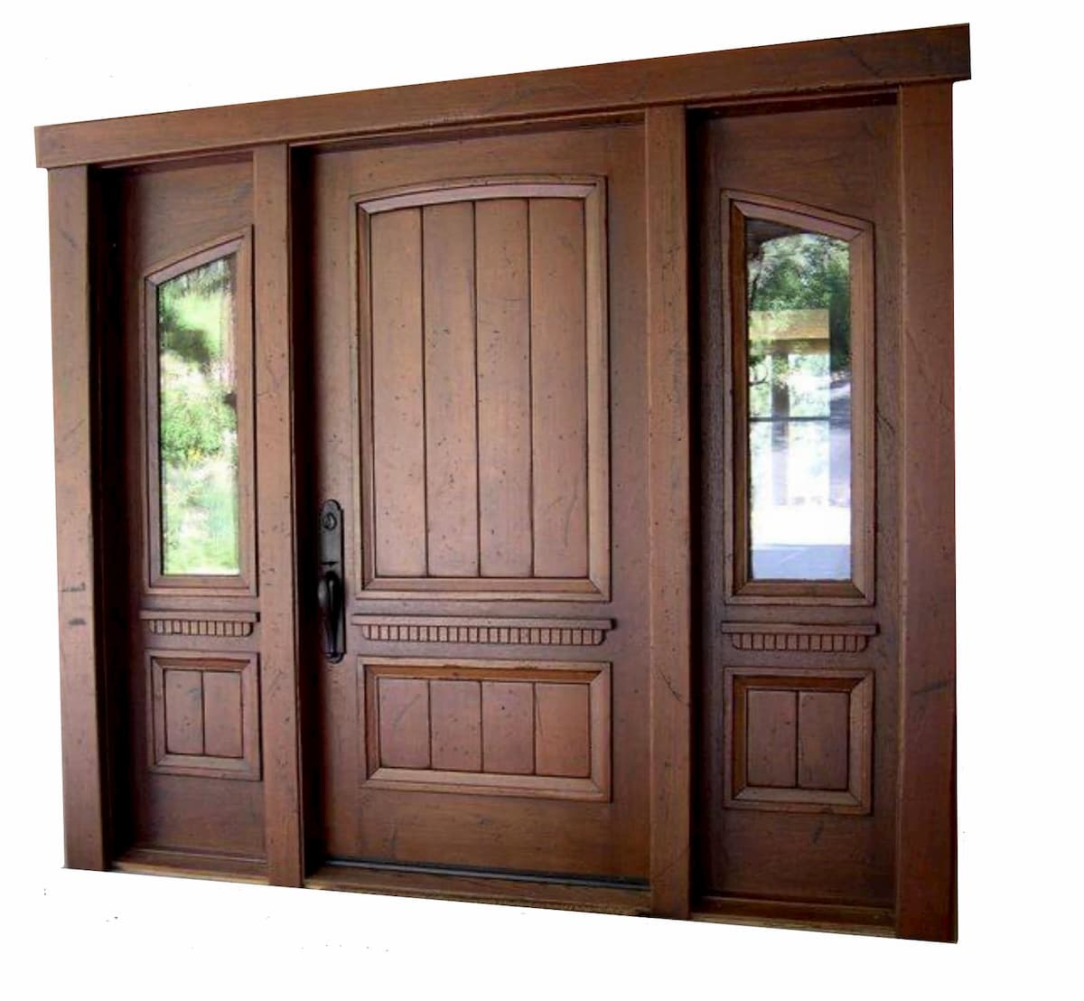 Montana Mahogany Entry Door