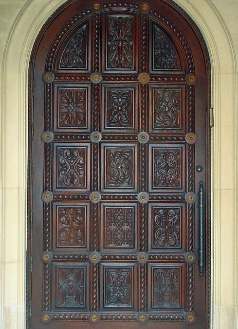 CARVED EXTERIOR DOORS