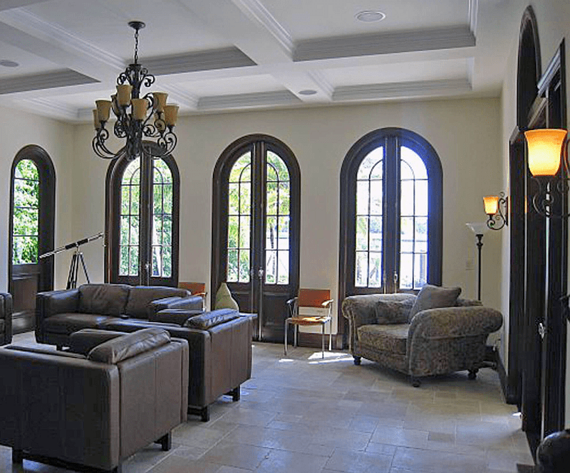 BAL HARBOR RESIDENCE | BALCONY WOOD DOORS