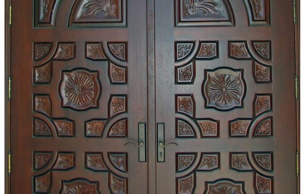 Mahogany Carved Doors - www.bellinimastercraft.com