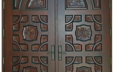 MAHOGANY CARVED DOORS