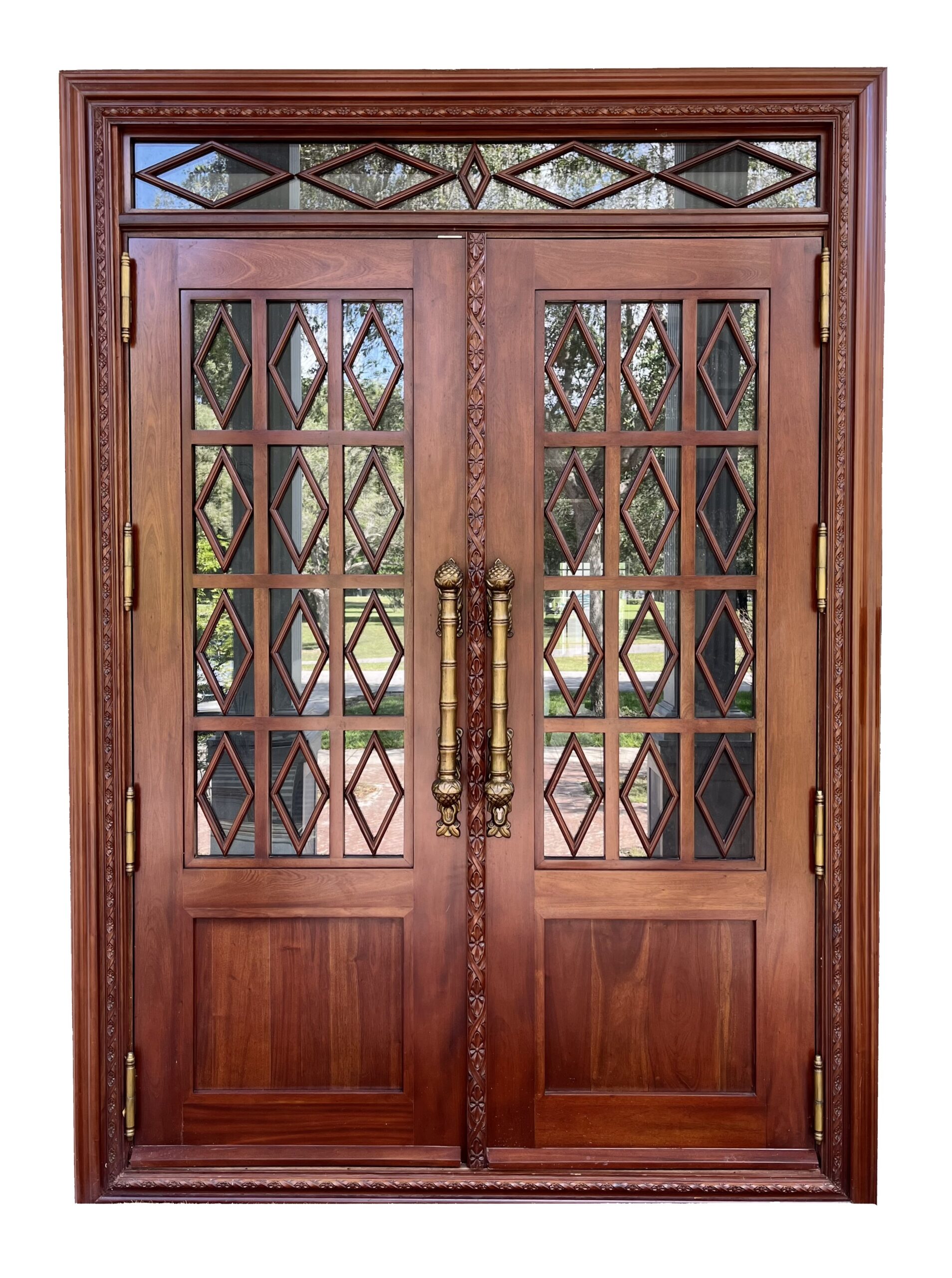 PARADISO MAHOGANY ENTRY GATE DOOR