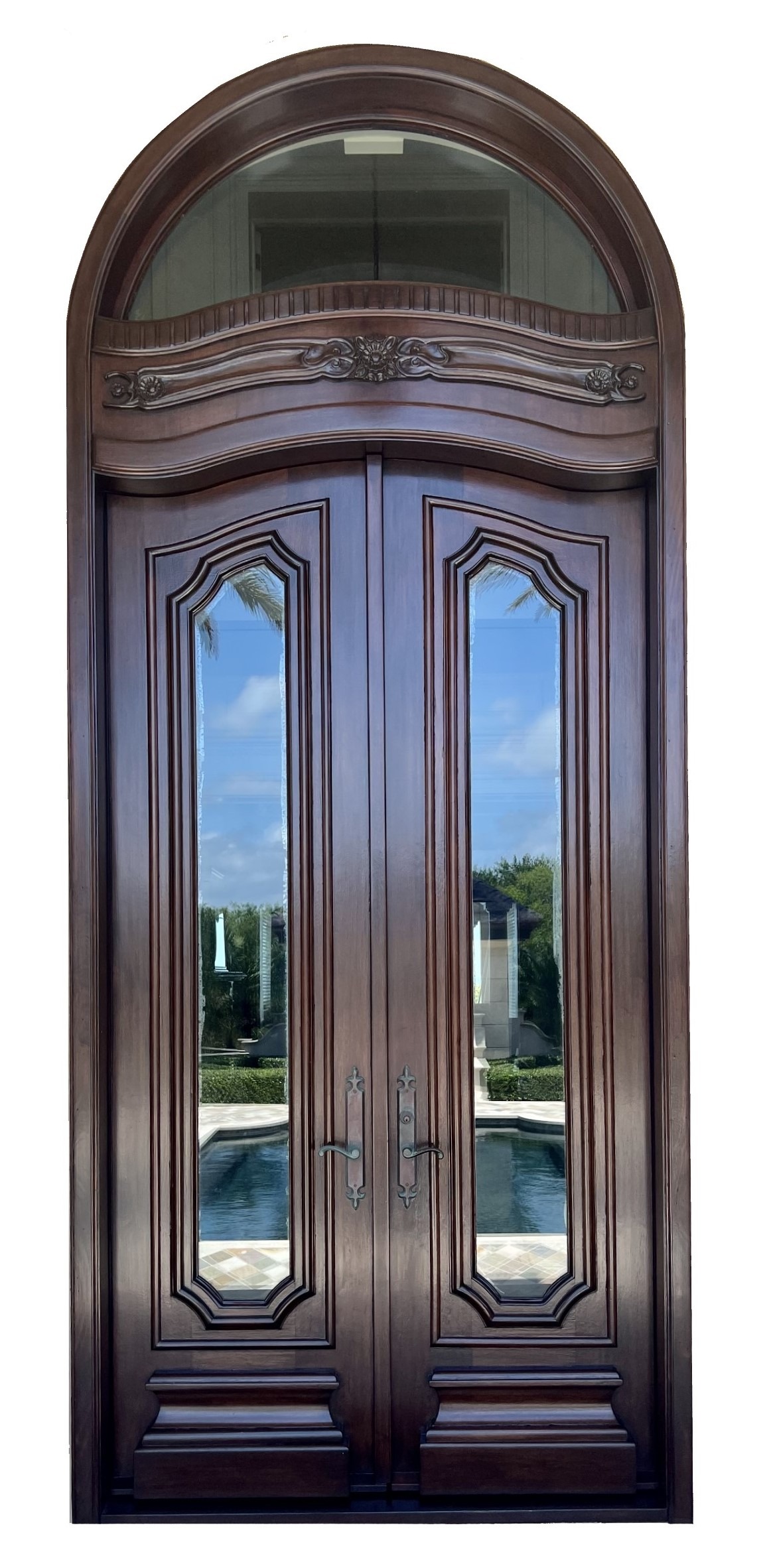 FAIRBANK MAHOGANY ENTRANCE DOOR